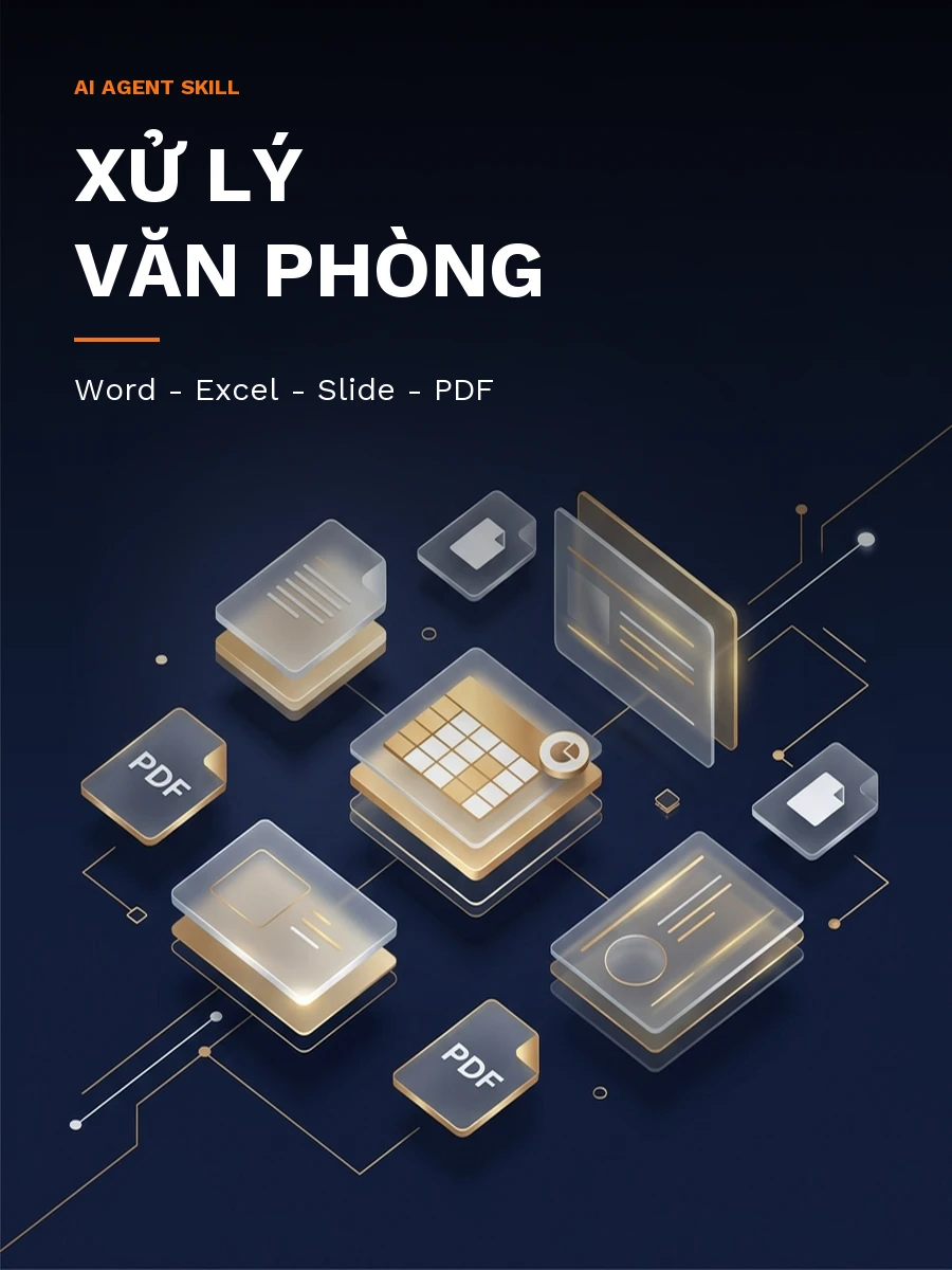 Bộ Skill Xử lý Văn phòng dành cho AI Agent